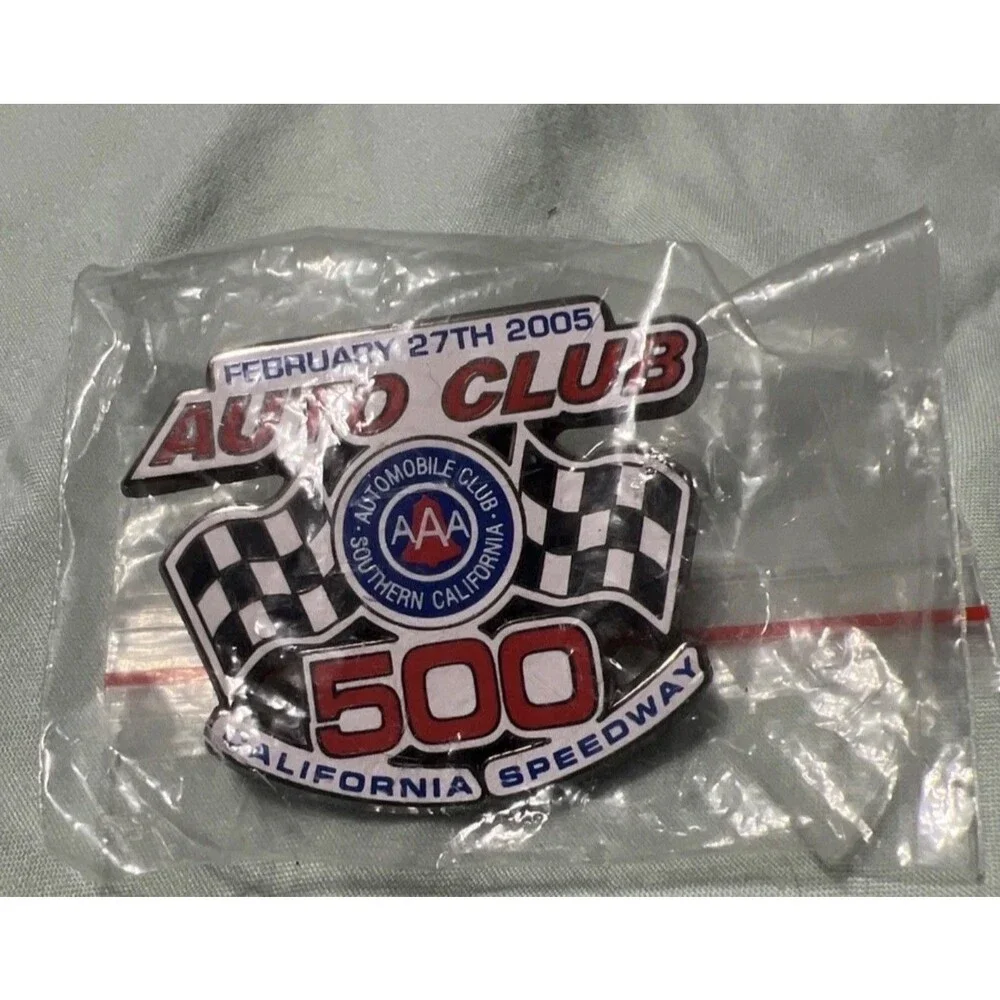 NASCAR 2005 Auto Club Speedway AAA Event Pin 2-27-2005 Greg Biffle Winner